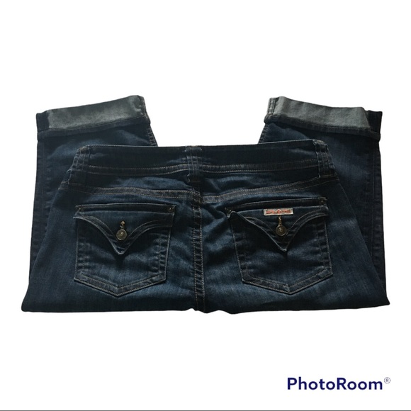 Hudson Jeans Malibu Cap Cuffed Bermuda Shorts 31 - Picture 3 of 8